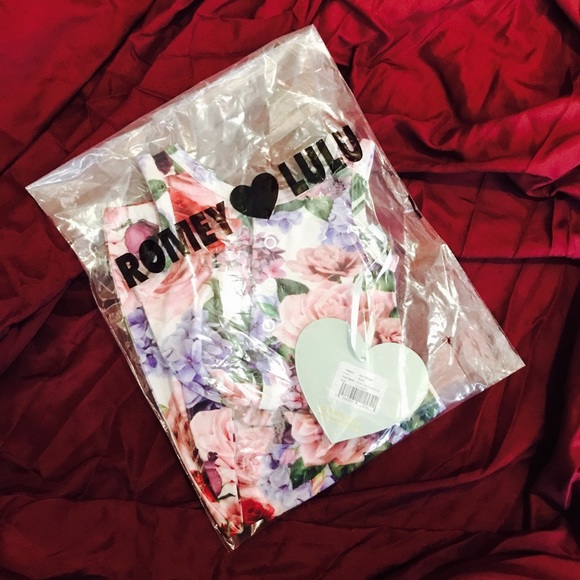 Romey loves Lulu tank long leg romper. - Picture 4 of 4